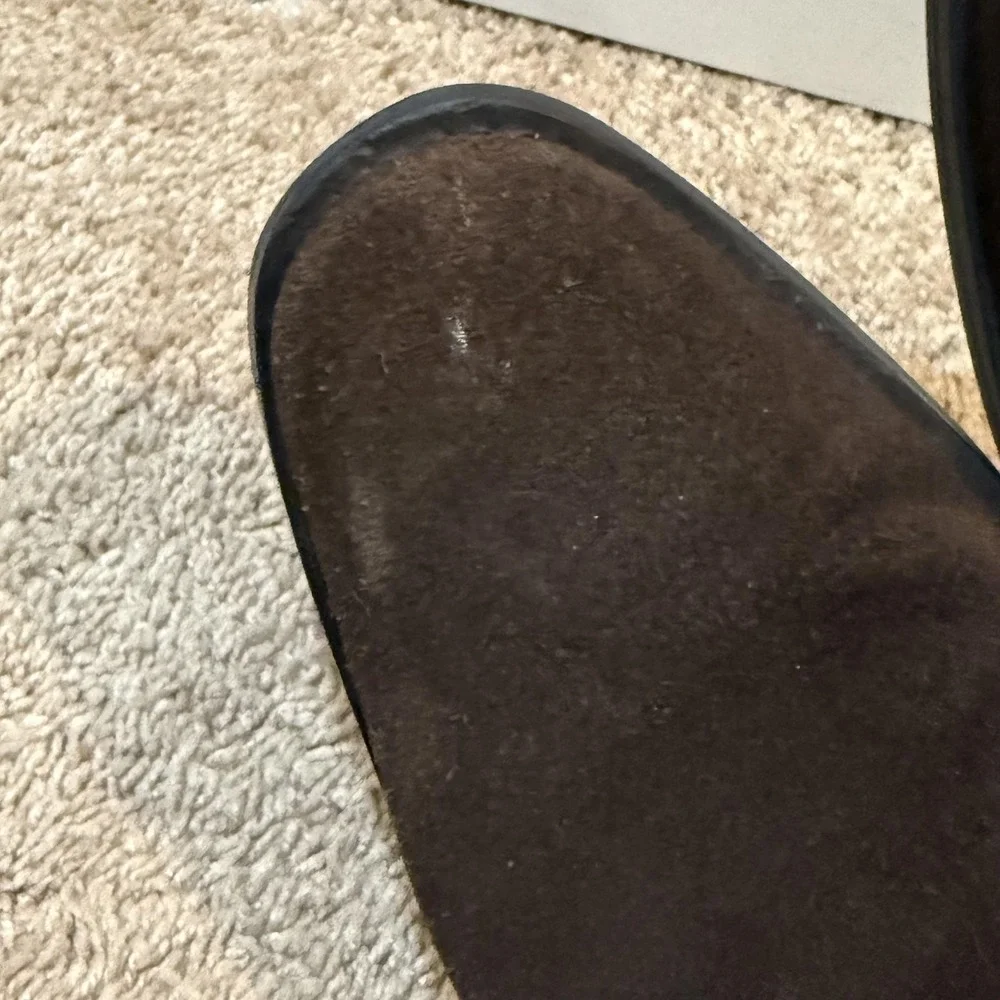 Brooks Brothers 346 Boots Mens Size 9 Brown Suede Chukka Leather Lined Casual
